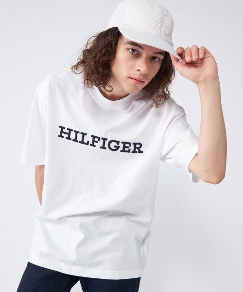 TOMMY HILFIGER(トミーヒルフィガー)/モノテープエンブロイドグラフィックTシャツ/img02