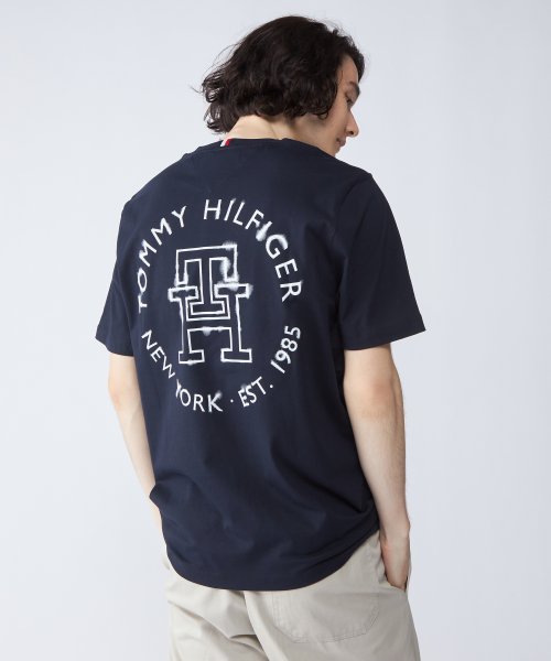 TOMMY HILFIGER(トミーヒルフィガー)/モノグラムインクラウンデルTシャツ/img01