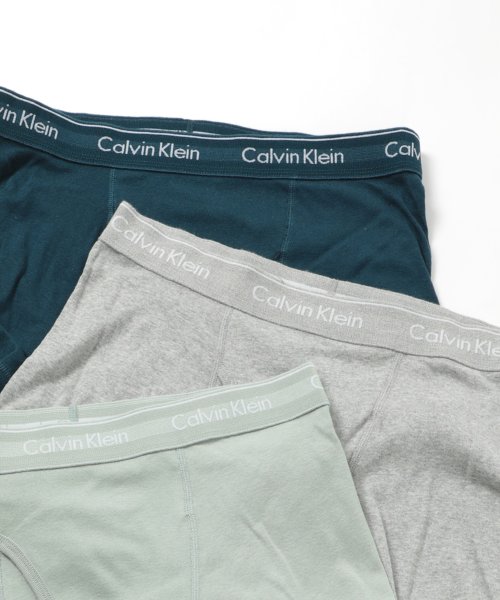 Calvin Klein(カルバンクライン)/【CALVIN KLEIN / カルバンクライン】3枚セット エッセンシャルロゴ ローライズカラーボクサーパンツ  NB4002/img01