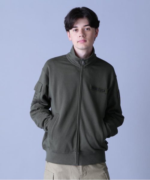 AVIREX(AVIREX)/FATIGUE STAND ZIPUP SWEAT / ファティーグ ジップアップ スウェット  / AVIREX / アヴィレックス/img14