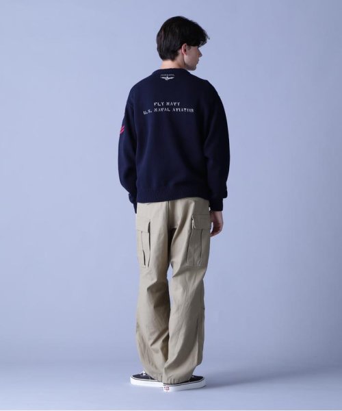 AVIREX(AVIREX)/NAVAL CREWNECK KNIT / ネイバル クルーネック ニット / AVIREX / アヴィレックス/img16