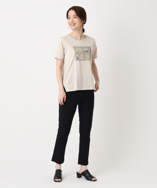 CORDIER(ＣＯＲＤＩＥＲ)/プリント&刺繍デザインラグジュアリーTシャツ/img09