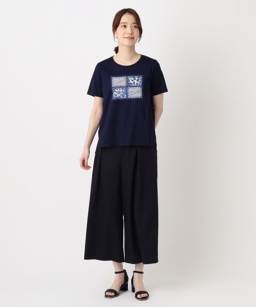 CORDIER(ＣＯＲＤＩＥＲ)/プリント&刺繍デザインラグジュアリーTシャツ/img13