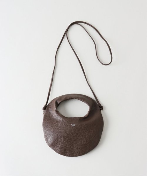 【blancle/ ブランクレ】S.LEATHER ROUND MINI 2WAY BAG blancle/ ブランクレ LEATHER ROUND MINI 2WAY
