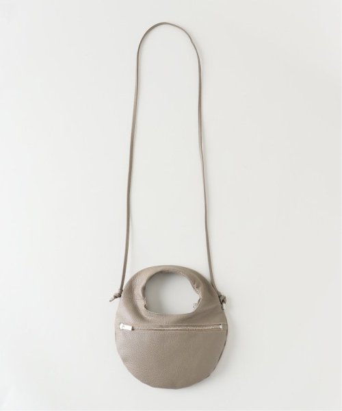 【blancle/ ブランクレ】S.LEATHER ROUND MINI 2WAY BAG blancle/ ブランクレ LEATHER ROUND MINI 2WAY