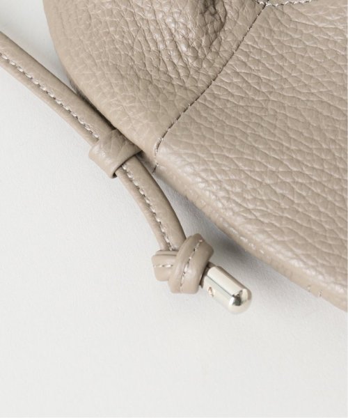 【blancle/ ブランクレ】S.LEATHER ROUND MINI 2WAY BAG blancle/ ブランクレ LEATHER ROUND MINI 2WAY