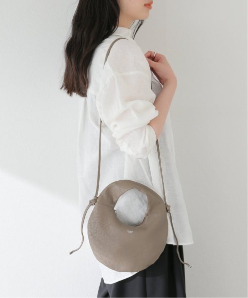 【blancle/ ブランクレ】S.LEATHER ROUND MINI 2WAY BAG blancle/ ブランクレ LEATHER ROUND MINI 2WAY