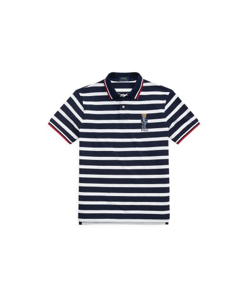 POLO RALPH LAUREN(POLO RALPH LAUREN)/カスタム スリム Polo ベア メッシュ ポロシャツ/img01