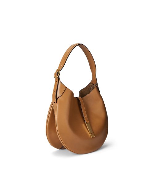 Polo ID ミディアム レザー ショルダー バッグ 