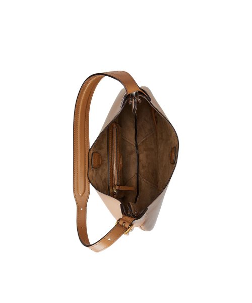 Polo ID ミディアム レザー ショルダー バッグ 