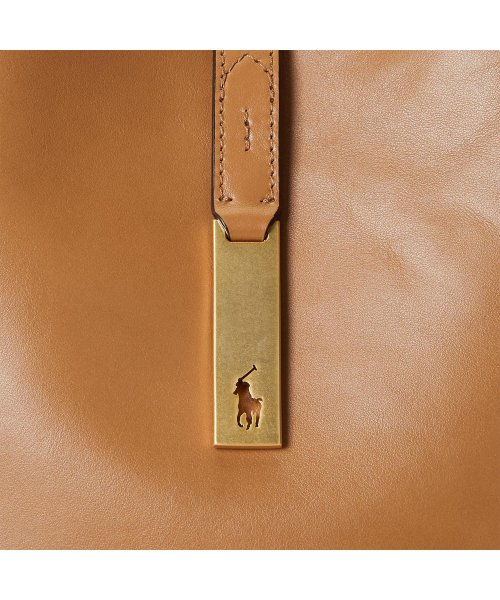 Polo ID ミディアム レザー ショルダー バッグ 