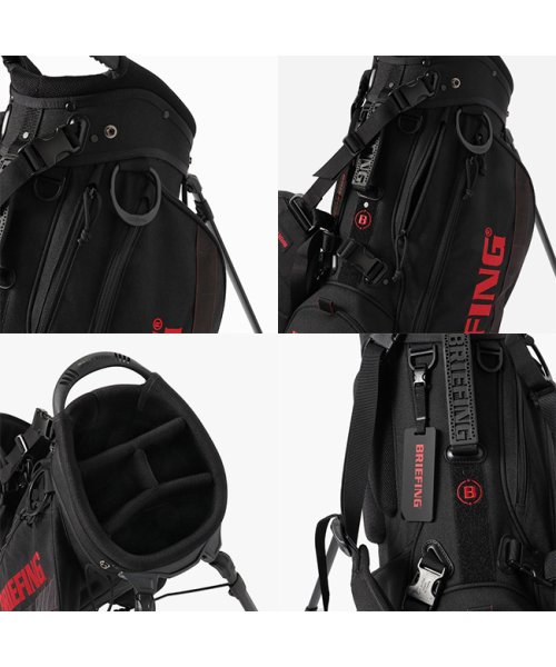 BRIEFING(ブリーフィング)/ブリーフィング ゴルフ キャディバッグ ゴルフバッグ スタンダード スタンド 9.5型 4分割 BRIEFING GOLF CR－4#03 brg231d07 /img10