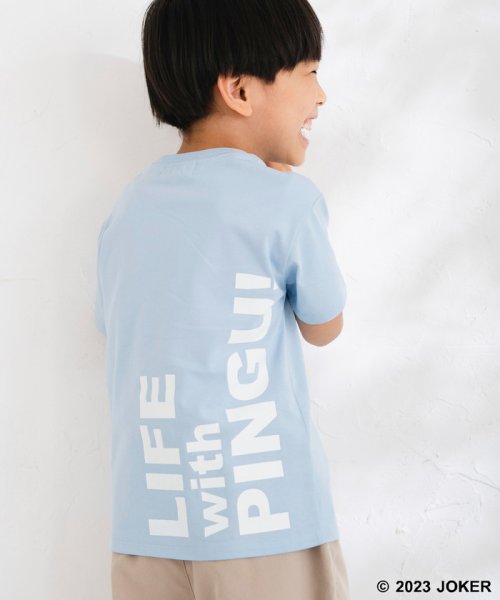 ROPE' PICNIC　KIDS(ロぺピクニックキッズ)/【KIDS】【Pingu × ROPE' PICNIC】バックプリントTシャツ/img18