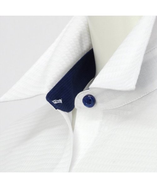 TOKYO SHIRTS(TOKYO SHIRTS)/形態安定 レギュラー衿 綿100% 半袖 レディースシャツ/img03