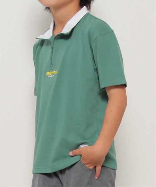 ikka kids(イッカ　キッズ)/襟配色ハーフジップTシャツ（120〜160cm）/img18