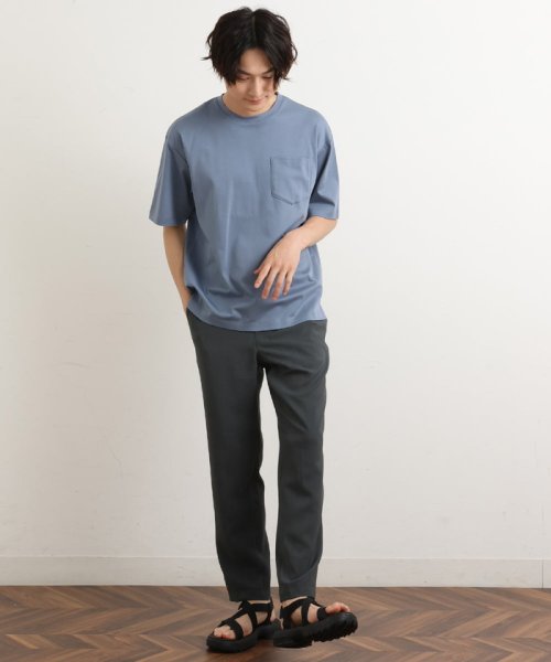 a.v.v (MEN)(アー・ヴェ・ヴェメンズ)/【接触冷感/S－XXL】シルケットスムースワイドシルエットTシャツ/img06