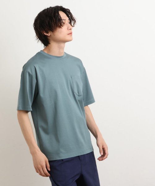 a.v.v (MEN)(アー・ヴェ・ヴェメンズ)/【接触冷感/S－XXL】シルケットスムースワイドシルエットTシャツ/img33