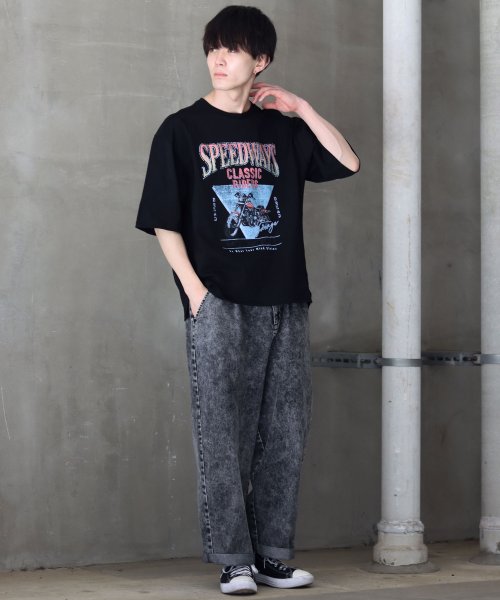 SITRY(SITRY)/【SITRY】アメリカン ヘビーウェイト ヴィンテージプリントTシャツ /レディース メンズ 半袖 Tシャツ トップス カジュアル ロックT バンドT 古着風/img17