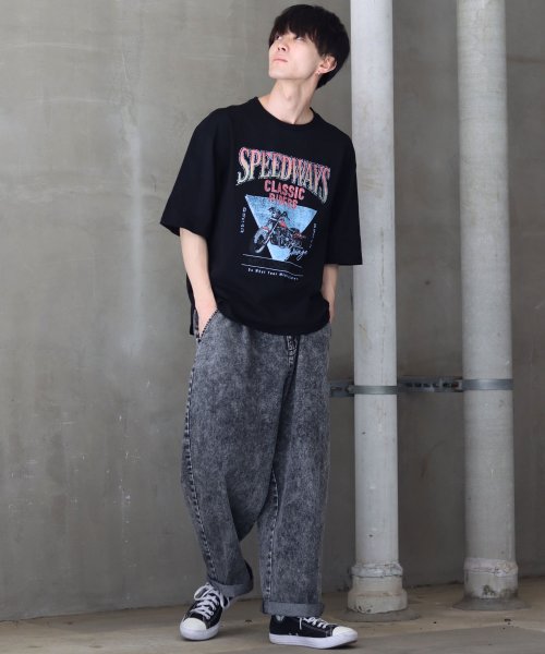 SITRY(SITRY)/【SITRY】アメリカン ヘビーウェイト ヴィンテージプリントTシャツ /レディース メンズ 半袖 Tシャツ トップス カジュアル ロックT バンドT 古着風/img18