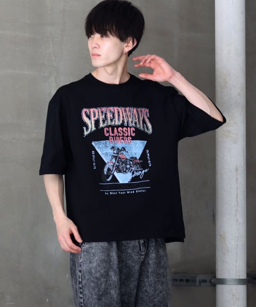 SITRY(SITRY)/【SITRY】アメリカン ヘビーウェイト ヴィンテージプリントTシャツ /レディース メンズ 半袖 Tシャツ トップス カジュアル ロックT バンドT 古着風/img28