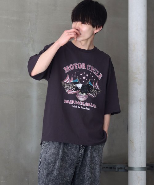 SITRY(SITRY)/【SITRY】アメリカン ヘビーウェイト ヴィンテージプリントTシャツ /レディース メンズ 半袖 Tシャツ トップス カジュアル ロックT バンドT 古着風/img42