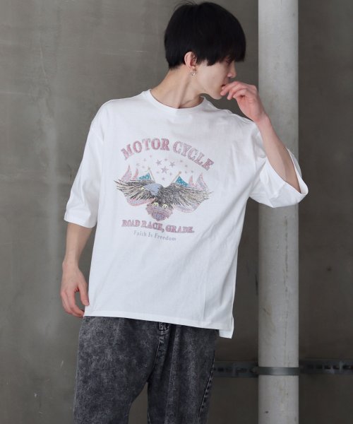 SITRY(SITRY)/【SITRY】アメリカン ヘビーウェイト ヴィンテージプリントTシャツ /レディース メンズ 半袖 Tシャツ トップス カジュアル ロックT バンドT 古着風/img45