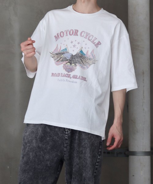 SITRY(SITRY)/【SITRY】アメリカン ヘビーウェイト ヴィンテージプリントTシャツ /レディース メンズ 半袖 Tシャツ トップス カジュアル ロックT バンドT 古着風/img63