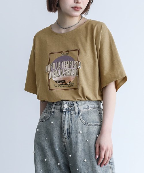 osharewalker(オシャレウォーカー)/『ツアープリントリサイクルTシャツ』/img01