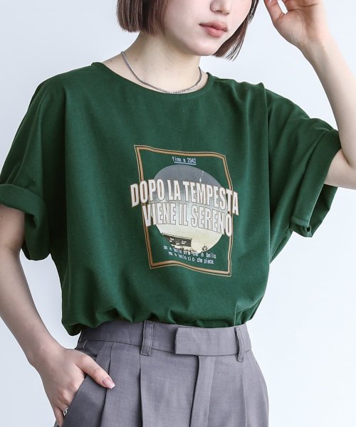 osharewalker(オシャレウォーカー)/『ツアープリントリサイクルTシャツ』/img09