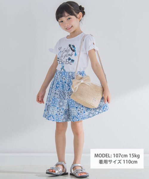 BeBe(ベベ)/サマーアイテムプリントTシャツ(90~150cm)/img01