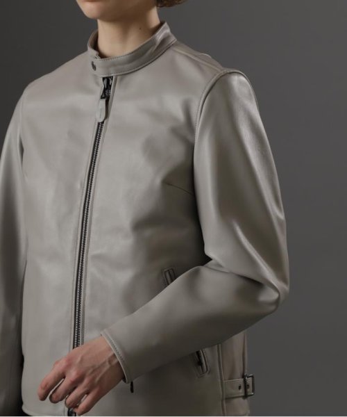 COMFORTABLE SINGLE RIDERS JACKET/コンフォータブル シングルライダースジャケット 