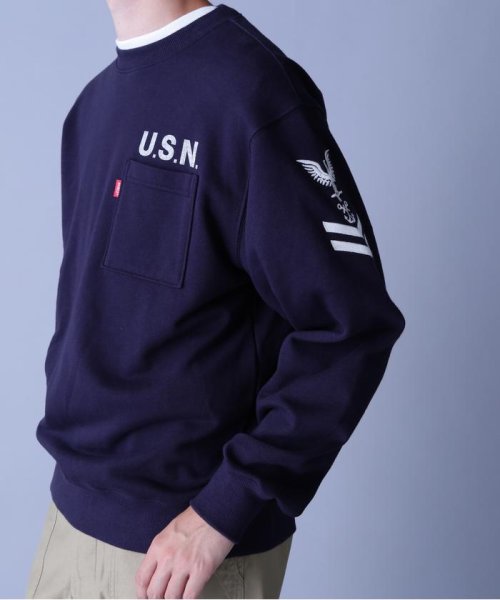 AVIREX(AVIREX)/NAVAL CREWNECK SWEAT / ネイバル クルーネック スウェット / AVIREX / アヴィレックス/img17