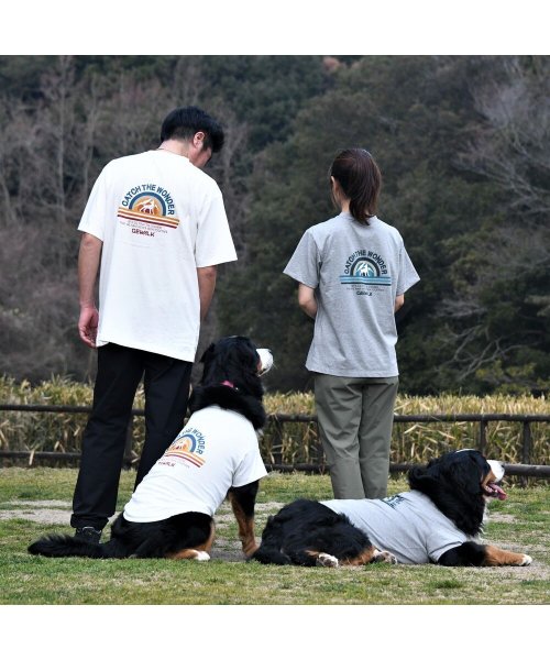 GEWALK(ジウオーク)/【GEWALK HUMAN WEAR ジウォーク ヒューマン ウエア】グラフィックＴシャツロゴ 【S】【M】【L】【LL】犬 いぬ イヌ DOG 服 アウトドア/img05