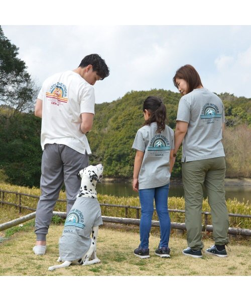 GEWALK(ジウオーク)/【GEWALK HUMAN WEAR ジウォーク ヒューマン ウエア】グラフィックＴシャツロゴ 【S】【M】【L】【LL】犬 いぬ イヌ DOG 服 アウトドア/img10