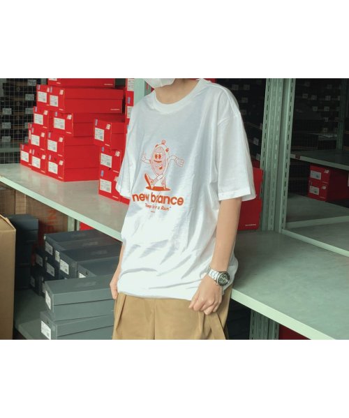 new balance(ニューバランス)/ニューバランス new balance メンズ レディース Tシャツ NB Essentials Always ショートスリーブTシャツ MT31563 WM /img02