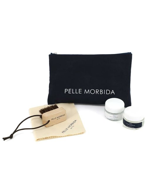 PELLE MORBIDA(ペッレモルビダ)/ペッレモルビダ レザーケア４点セット ブラシ 保湿クリーム 汚れ落とし クロス PELLE MORBIDA PMP－CS004/img07