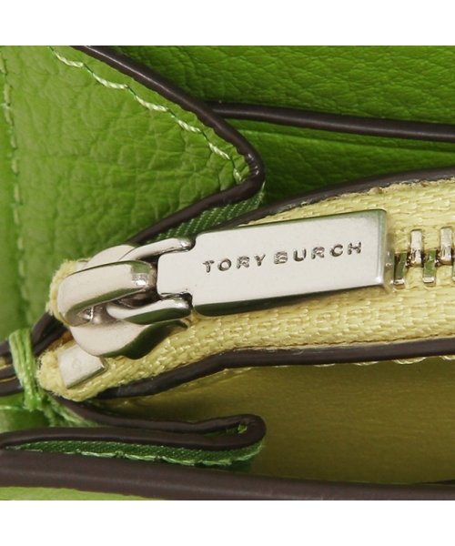 トリーバーチ 三つ折り財布 ミラー ミニ財布 グリーン レディース TORY BURCH 140910 300(505390544) トリーバーチ(TORY  BURCH) MAGASEEK