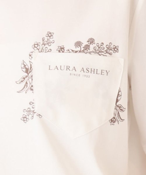 LAURA ASHLEY(ローラアシュレイ)/【接触冷感/洗える】ブランブル柄ポケットTシャツ/img16