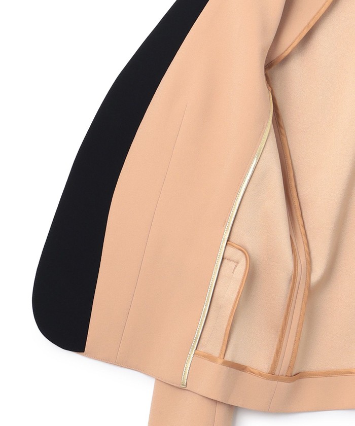 BEIGE. CINDY / ダブルカラージャケット BEIGE，(ベイジ)のCINDY / ダブルカラージャケット通販 | 集英社HAPPY