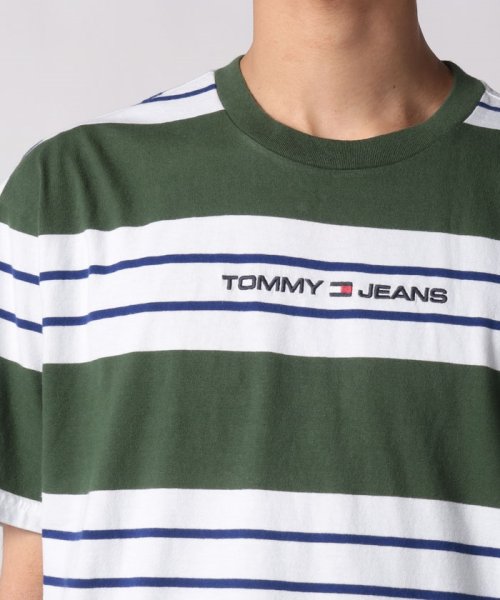 TOMMY JEANS(トミージーンズ)/リラックスボールドストライプTシャツ/img04