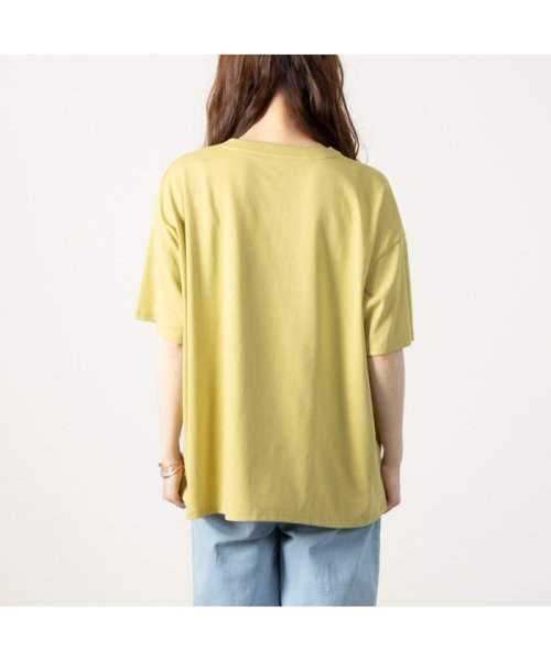 MAC HOUSE(women)(マックハウス（レディース）)/[大きいサイズ] CONVERSE コンバース シューズサガラ刺繍半袖Tシャツ クイーンサイズ 3285－3720/img02