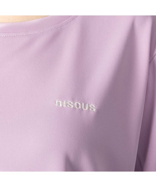 MAC HOUSE(women)(マックハウス（レディース）)/DISCUS ディスカス ソフトメッシュ裾ラウンドTシャツ 3286－9625/img09
