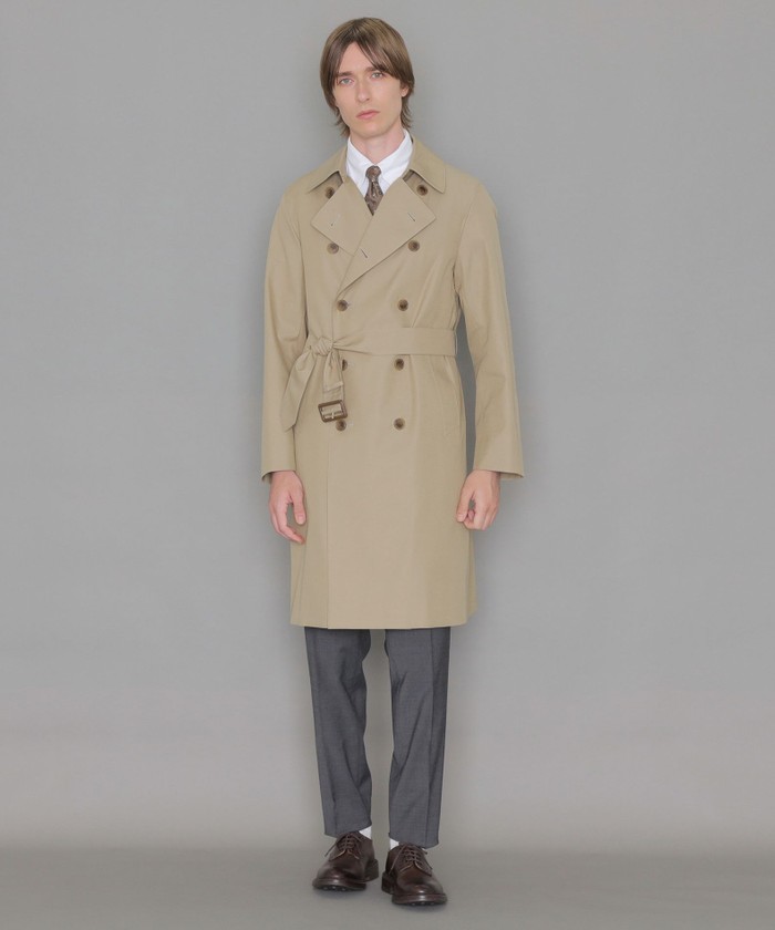 DUNFORD TRENCH】ギャバジントレンチコート(505343325)｜HANKYU MEN'S