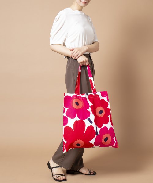 Marimekko(マリメッコ)/【marimekko / マリメッコ】ファブリックバッグ / Pieni Unikko トートバッグ 布バッグ 67572 69915  ギフト/img13