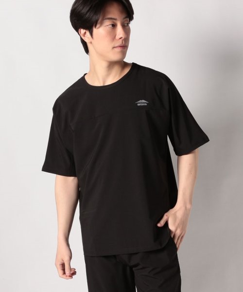 OUTDOOR PRODUCTS(アウトドアプロダクツ)/【OUTDOORPRODUCTS】速乾 冷感 機能Tシャツ ストレッチ 同素材ショートパンツと セットアップ可能/img28