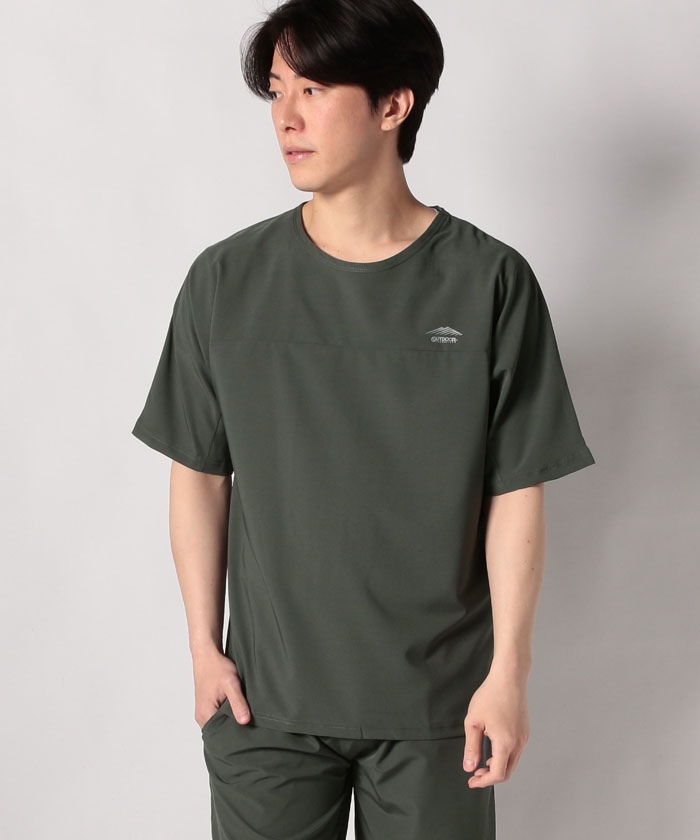 OUTDOORPRODUCTS】速乾 冷感 機能Tシャツ ストレッチ 同素材ショートパンツと セットアップ可能(505296111) |  アウトドアプロダクツ(OUTDOOR PRODUCTS) - MAGASEEK