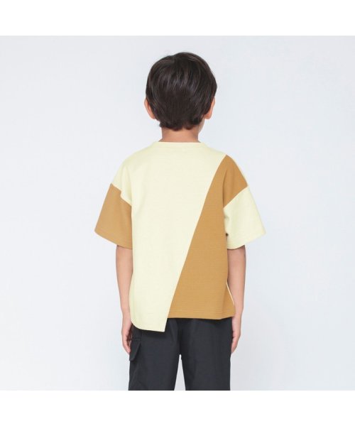 BRANSHES(ブランシェス)/【異素材使い】メッシュポケット半袖Tシャツ/img03
