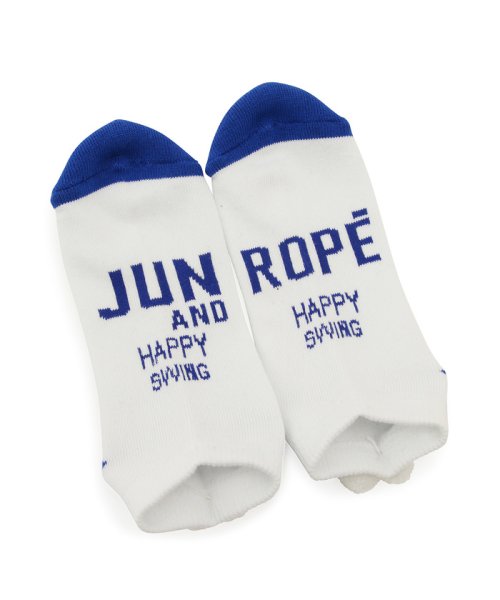 JUN and ROPE(ジュン＆ロペ)/【抗菌防臭】ポンポンツキショートソックス/img03