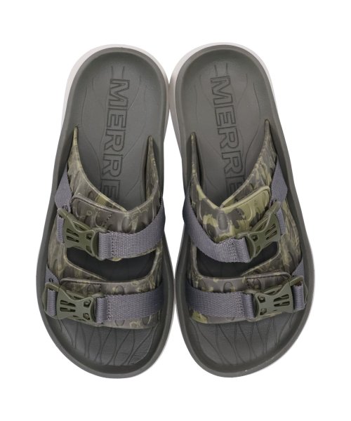 メレル MERRELL リカバリーサンダル スライドサンダル ハット ウルトラ ラップ メンズ HUT ULTRA WRAP オリーブ J005227 人気・おすすめ｜使いやすい・旅行におすすめ 品質保証 全国発送 正規品・日本国内発送・安心保証付き