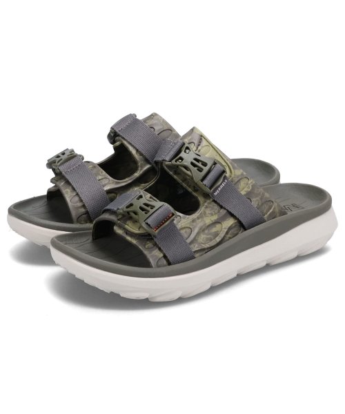 メレル MERRELL リカバリーサンダル スライドサンダル ハット ウルトラ ラップ メンズ HUT ULTRA WRAP オリーブ J005227 人気・おすすめ｜使いやすい・旅行におすすめ 品質保証 全国発送 正規品・日本国内発送・安心保証付き